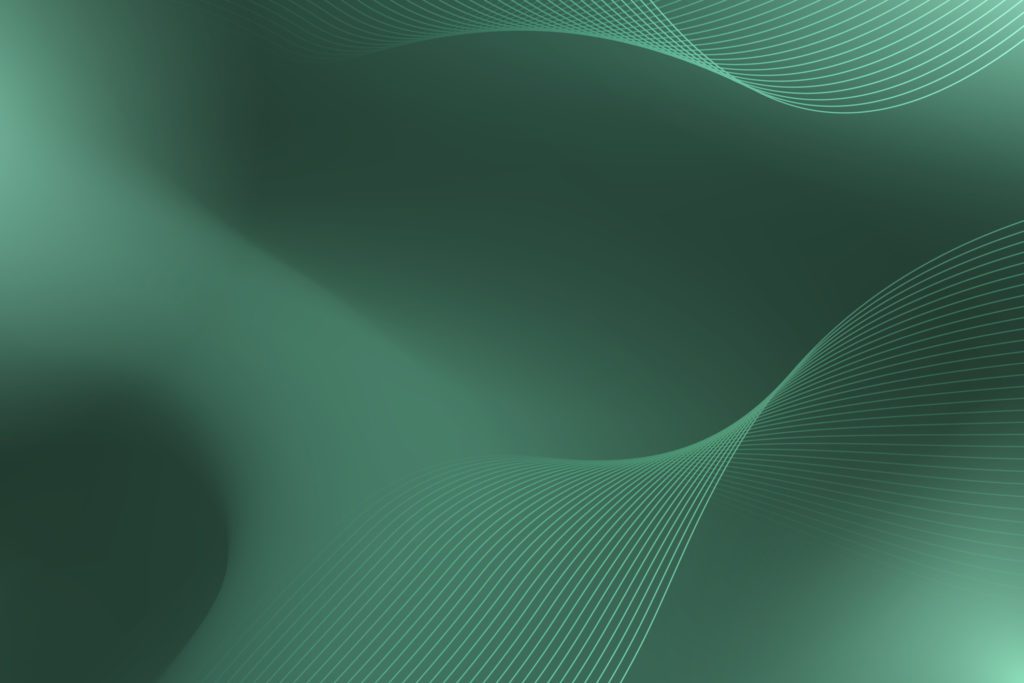 Imagem abstrata em forma de plano de fundo com cores verde claro e verde escuro.